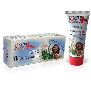 911 Kids Подорожник крем при ссадинах и ушибах 50 мл