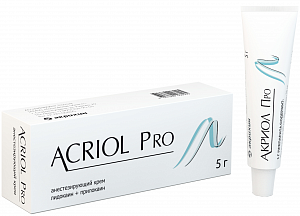 Акриол Про крем для местного и наружного применения 2,5%+2,5% туба 5 г (Р)