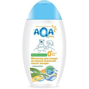 AQA Baby Молочко для ухода за кожей малыша после загара 250 мл