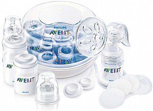 Avent Стерилизатор для СВЧ SCF 271/20 с 2 бутылочками