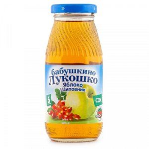 Бабушкино лукошко Сок яблоко и шиповник с 5 мес 200 мл