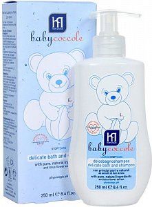 Babycoccole Шампунь-пена для ванн мягкий 250 мл