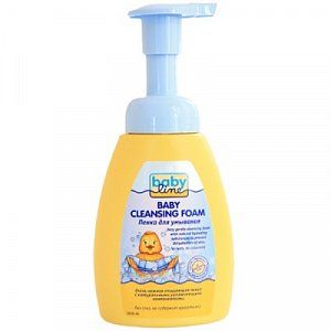Babyline Пенка для умывания с помпой 250 мл