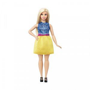 Barbie Кукла 22 Chambray Chic Fashionistas Игра с модой DMF24