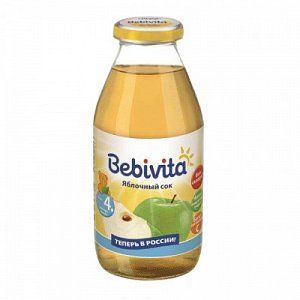 Bebivita Сок яблочный 0,2 л с 4 мес