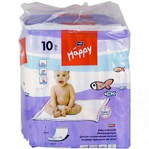 Bella Baby Happy Пеленки 60х90см 10 шт
