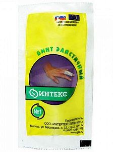 Бинт эластичный трубчатый сетчатый Интекс р1