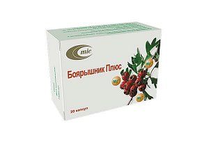 Боярышник плюс 840 мг капсулы 20шт (БАД)