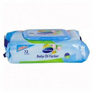 Bubchen Салфетки промасленные Baby Ol Tucher 72 шт
