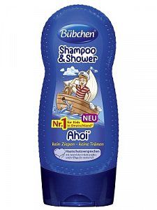 Bubchen Шампунь Йо-хо-хо для волос и тела 230 мл