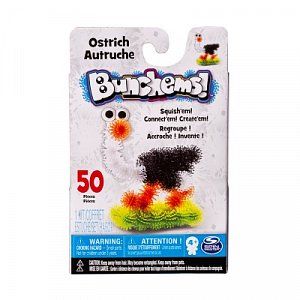 Bunchems Конструктор липучка Животные Страус