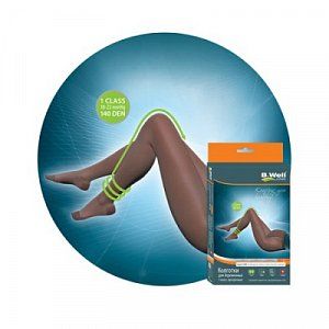 BWell Колготки для беременных JW-316 р4 1 класс компрессии Натуральные