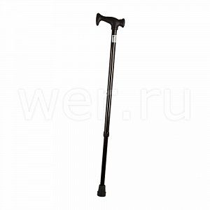 BWell Трость с ручкой Комфорт WR-416 Черный