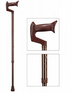BWell Трость складная rehab WR-412 Бронза, с регулировкой высоты
