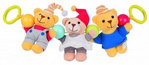 Canpol Babies Погремушка на коляску Мишки 2/613