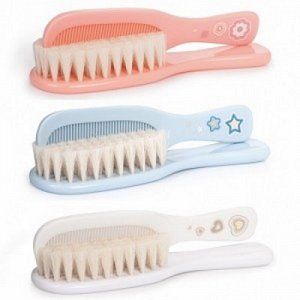 Canpol Babies Щетка натуральная с гребнем 0+ 7/406