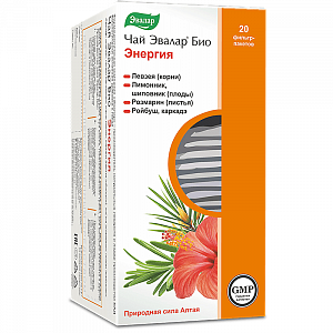 Чай Эвалар Био Энергия фильтр-пакетики 20 шт