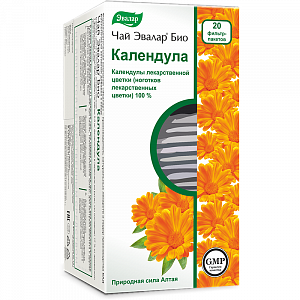 Чай Эвалар Био Календула фильтр-пакетики 20 шт
