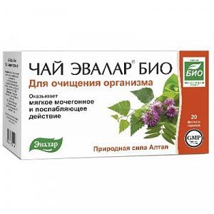 Чай Эвалар БИО Очищающий фильтр - пакет 15 г х 20