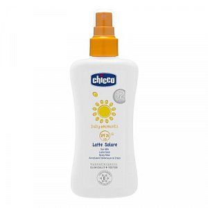 Chicco Baby moments Спрей солнцезащитный SPF25 150 мл 12м+