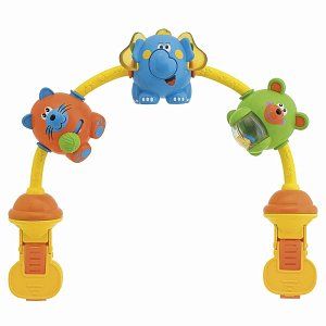 Chicco Игрушка для коляски Танцующие животные 6м+