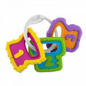 Chicco Игрушка погремушка Ключики 3м+