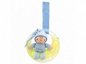 Chicco Подвеска Луна, спокойной ночи голубая 0м+