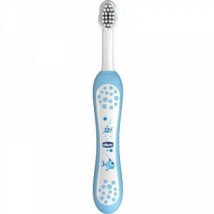 Chicco Зубная щетка детская желто-зеленая 1 шт