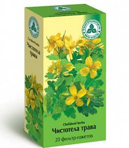 Чистотела трава фильтр-пакеты 1,5 г 20 шт