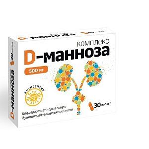 D-манноза комплекс таблетки 865мг 30 шт