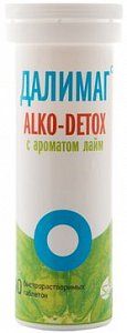 Далимаг Алко-Детокс таб быстрорастворимые 10 шт лайм