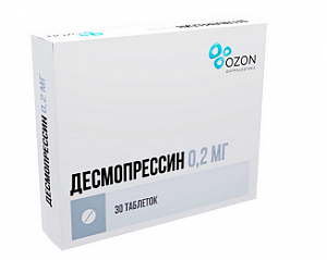 Десмопрессин таблетки 0,2мг 30шт Озон