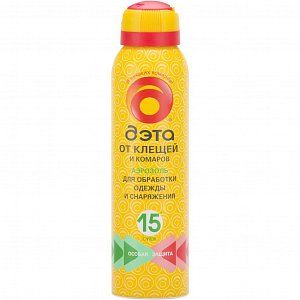 ДЭТА Аэрозоль от комаров и клещей без нанесения на кожу 150 мл