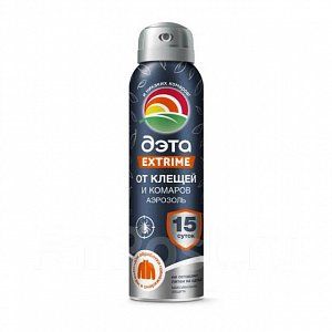 ДЭТА Extrime Аэрозоль от клещей и комаров 150 мл