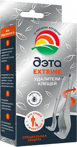 ДЭТА Extrime Удалитель клещей 2 шт