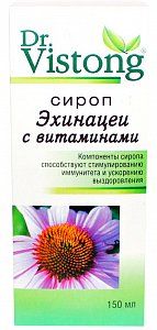Dr Vistong Сироп эхинацеи с витаминами 150 мл