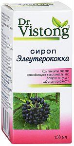 Dr Vistong Сироп Элеутерококк 150 мл