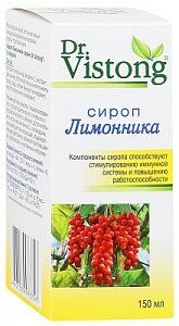 Dr Vistong Сироп лимонника 150 мл
