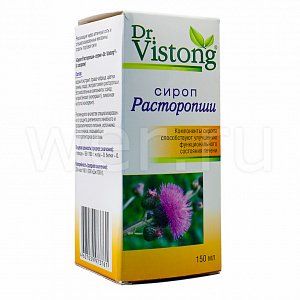 Dr Vistong Сироп Расторопши 150 мл