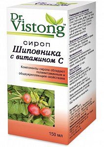 Dr Vistong Сироп Шиповник с витамином C 150 мл