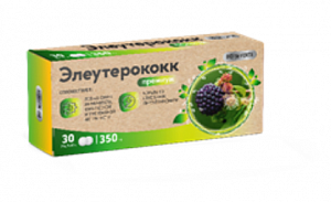 Элеутерококк Премиум Bioforte таблетки 350 мг 30 шт