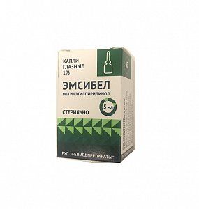 Эмсибел капли глазные 1% флакон 5 мл