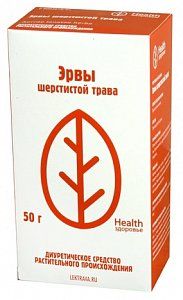 Эрвы шерстистой трава 50 г Здоровье