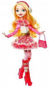 Ever After High Кукла Заколдованная зима Эппл Уайт (дочь Белоснежки)