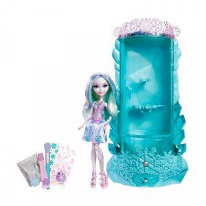 Ever After High Кукла Заколдованная зима Кристал Винтер и Блестящий вихрь