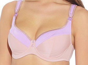 Фэст Бюстгальтер послеродовой 6536 р85D розовый/сиреневый