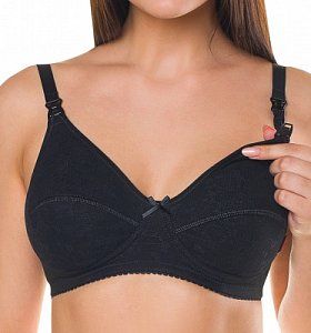 Фэст Бюстгальтер послеродовый 0233 р80E, Черный