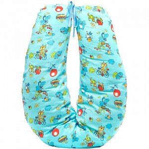 Фэст Подушка Для Беременных И Кормящих Женщин , На Синем Зоопарк