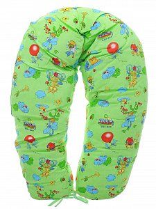 Фэст Подушка Для Беременных И Кормящих Женщин , На Зеленом Зоопарк