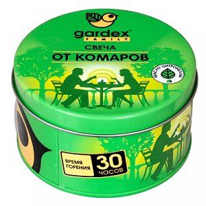 Gardex Family Свеча репеллентная от комаров 1 шт